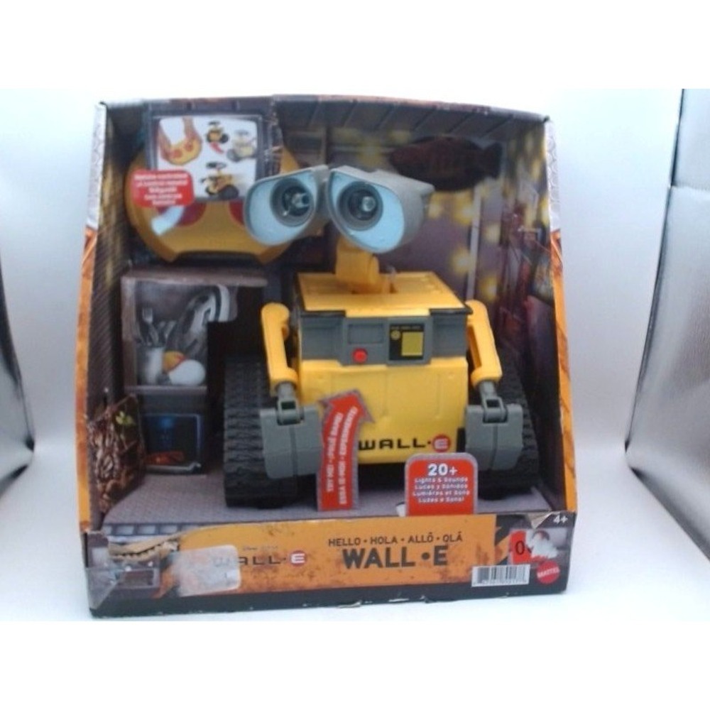 Disney and Pixar -  WALL-E Robot Toy  Remote Control Hello WALL-E Robot, BNIB